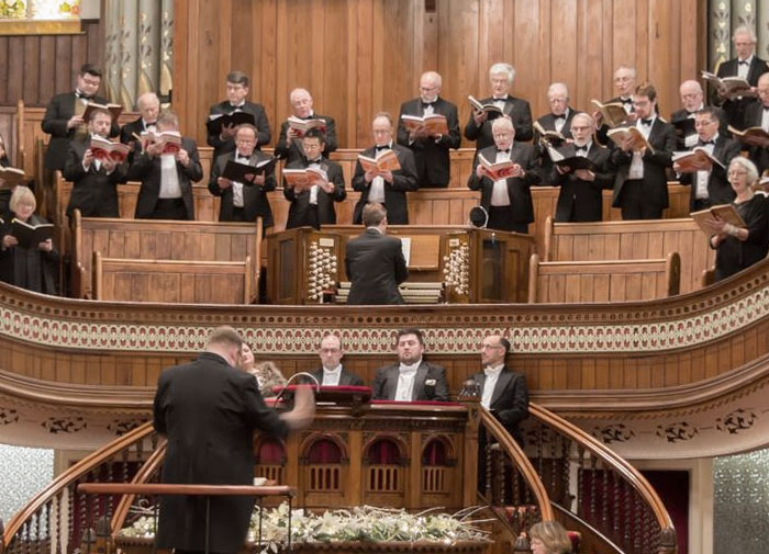 Tabernacle Morriston Choir Performing
